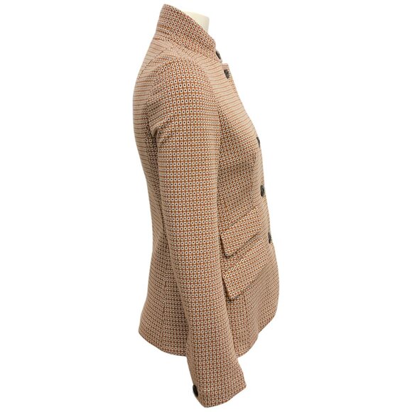 Rag & Bone Tan / Black Slade Geo Knit Blazer - Picture 2 of 4